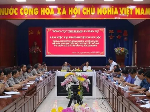 Đồng Nai: Khó khăn, vướng mắc trong thi hành án liên quan Công ty Alibaba