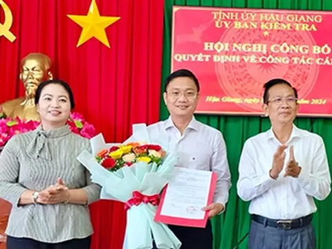 NHÂN SỰ MỚI: Ban Bí thư chuẩn y Trưởng phòng tham gia Ủy ban Kiểm tra Tỉnh ủy