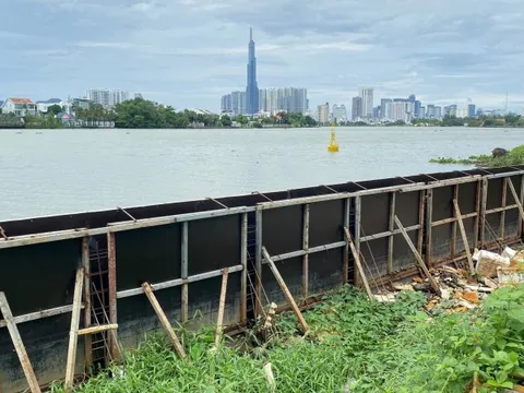 TP. Hồ Chí Minh: Nhiều sai phạm của Tập đoàn Anh Vinh tại dự án chống sạt lở bán đảo Thanh Đa