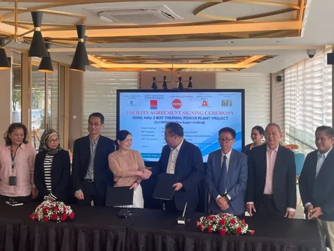 Trước nguy cơ bị chấm dứt, dự án nhiệt điện Sông Hậu 2 gần 3 tỷ USD vừa được cấp tín dụng gần 1 tỷ USD, cổ phiếu liên quan bật tăng 6%