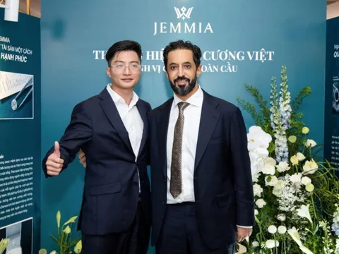 Chuyến thăm đặc biệt của chủ tịch DMCC tại thương hiệu kim cương Việt Jemmia Diamond