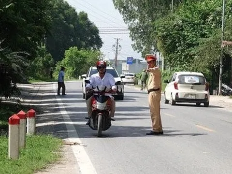 Hàng nghìn lượt vi phạm được CSGT Tp.Thanh Hóa phát hiện, xử lý