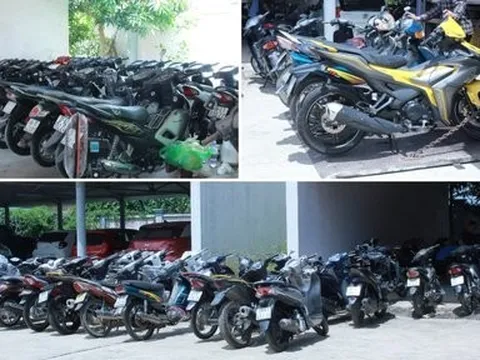 Bắt kẻ cầm đầu đường dây trộm cắp gần 300 xe mô tô xuyên quốc gia