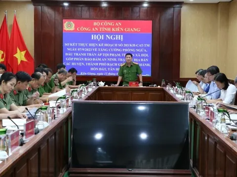 Kiên Giang: Triệt xoá 211 tụ điểm, vụ đánh bạc, khởi tố 105 đối tượng