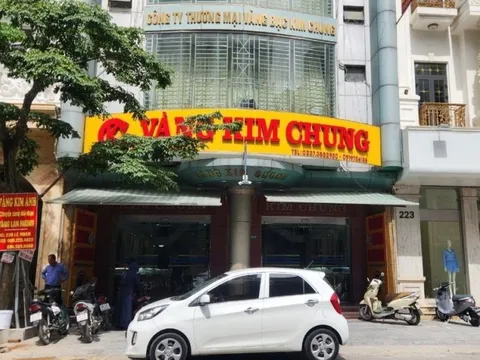 Doanh nghiệp vàng bạc Kim Chung ở Thanh Hóa bị xử phạt