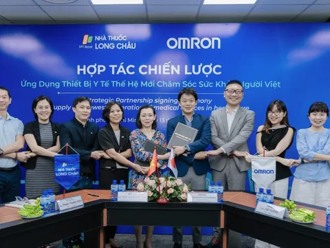 FPT Long Châu hợp tác OMRON Healthcare cung cấp chuỗi thiết bị y tế thế hệ mới