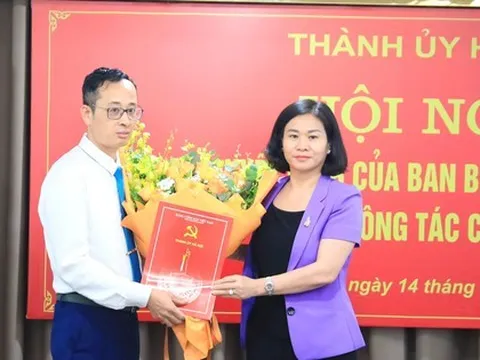 Ban Bí thư chuẩn y nhân sự Phó Chủ nhiệm Ủy ban Kiểm tra Thành ủy Hà Nội