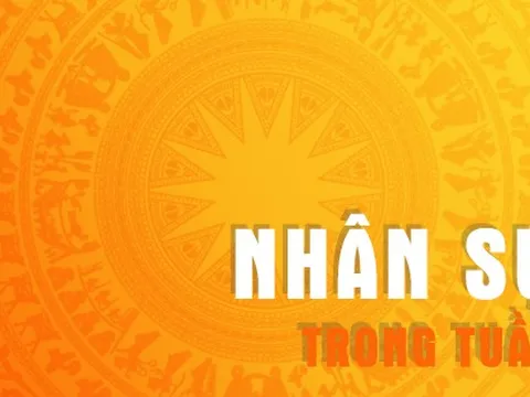 Nhân sự trong tuần: Bổ nhiệm, điều động nhiều chức danh