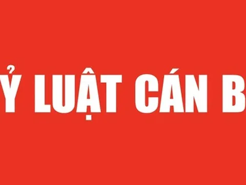 Thi hành kỷ luật xóa tư cách chức vụ Chủ tịch HĐND tỉnh