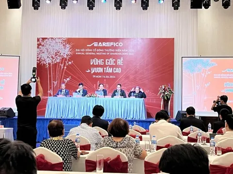“Chốt” được gói thầu 1.500 tỷ "một dự án trọng điểm" chỉ ít phút trước thềm ĐHĐCĐ, Chủ tịch Searefico thông báo đã vượt chỉ tiêu cả năm, lợi nhuận mục tiêu gấp 5,8 lần
