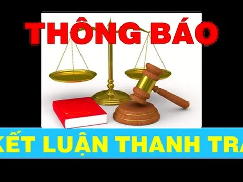 Kết luận thanh tra trách nhiệm đối với Chủ tịch xã