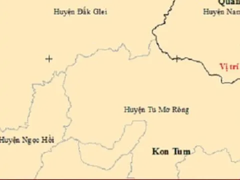 Huyện miền núi ở Quảng Nam xảy ra động đất 2.5 độ richter