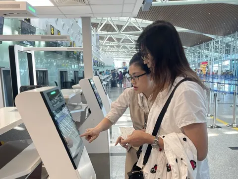 Nhà ga quốc tế Đà Nẵng triển khai hệ thống gửi hành lý tự động
