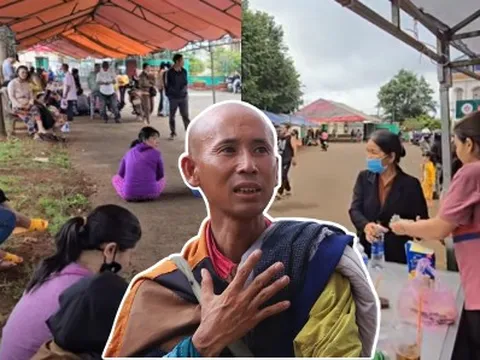 Người dân đua nhau dựng rạp, mở quán gần nhà rồi tung tin ông Thích Minh Tuệ xuất hiện, hàng trăm người đổ về túc trực nhiều ngày