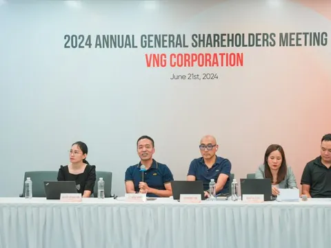 ĐHĐCĐ VNG: Tuyên bố lĩnh vực chiến lược AI đã bắt đầu ghi nhận doanh thu từ thị trường nước ngoài