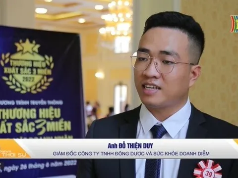 CEO Đỗ Thiện Duy nói gì sau khi nhận Vinh danh TOP 10 Thương hiệu xuất sắc ba miền năm 2022