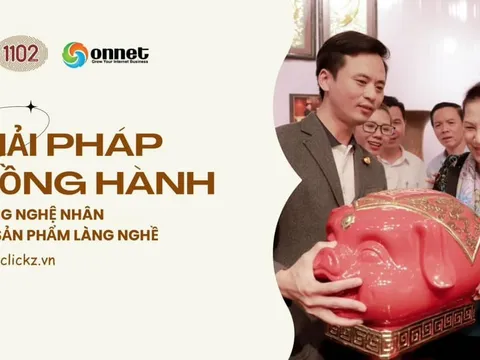 GIẢI PHÁP ĐỒNG HÀNH CÙNG NGHỆ NHÂN VÀ SẢN PHẨM LÀNG NGHỀ 2023