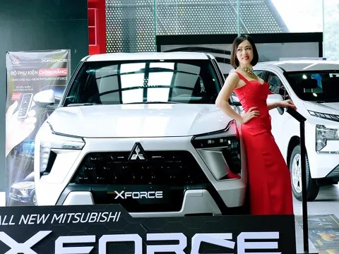 Á hậu Lê Thị Khánh Vân lộng lẫy trong buổi ra mắt xe Mitsubishi Xforce