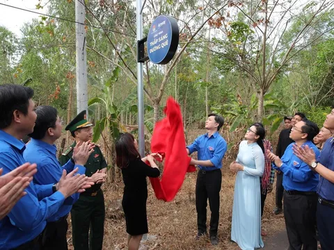 Amway Việt Nam phối hợp với TW Đoàn thực hiện công trình “Lũy Tre Biên Giới” tại Đồng Nai