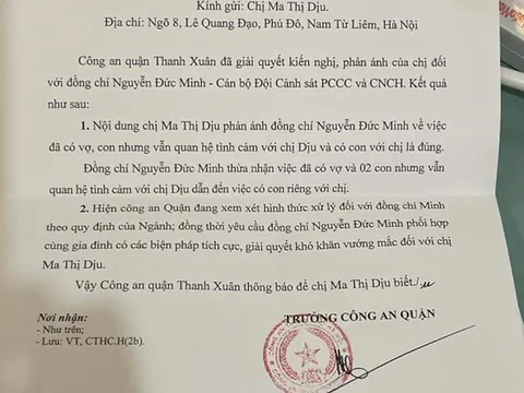 Công an quận Nam Từ Liêm (Hà Nội): Làm rõ vụ xâm phạm tình dục